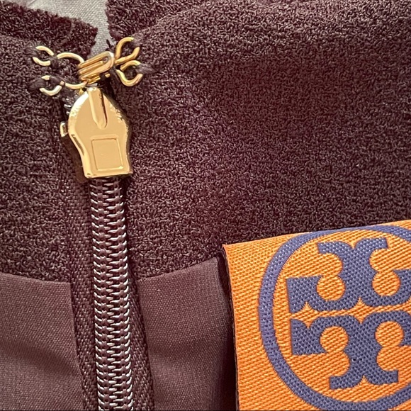 COPY - Tory Burch Brooklyn Black Sleeveless Ruffle Crepe
Special Occasion Knee … - Picture 6 of 16